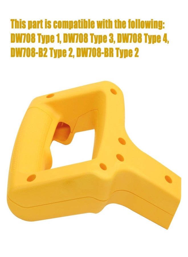 SZHY-LINK 153755-01 Miter Saw Replacement Clamshell Handle Compatible with DeWalt DW708 DW708 DW708 DW708-B2 DW708-BR Miter Saw Parts - Image 4